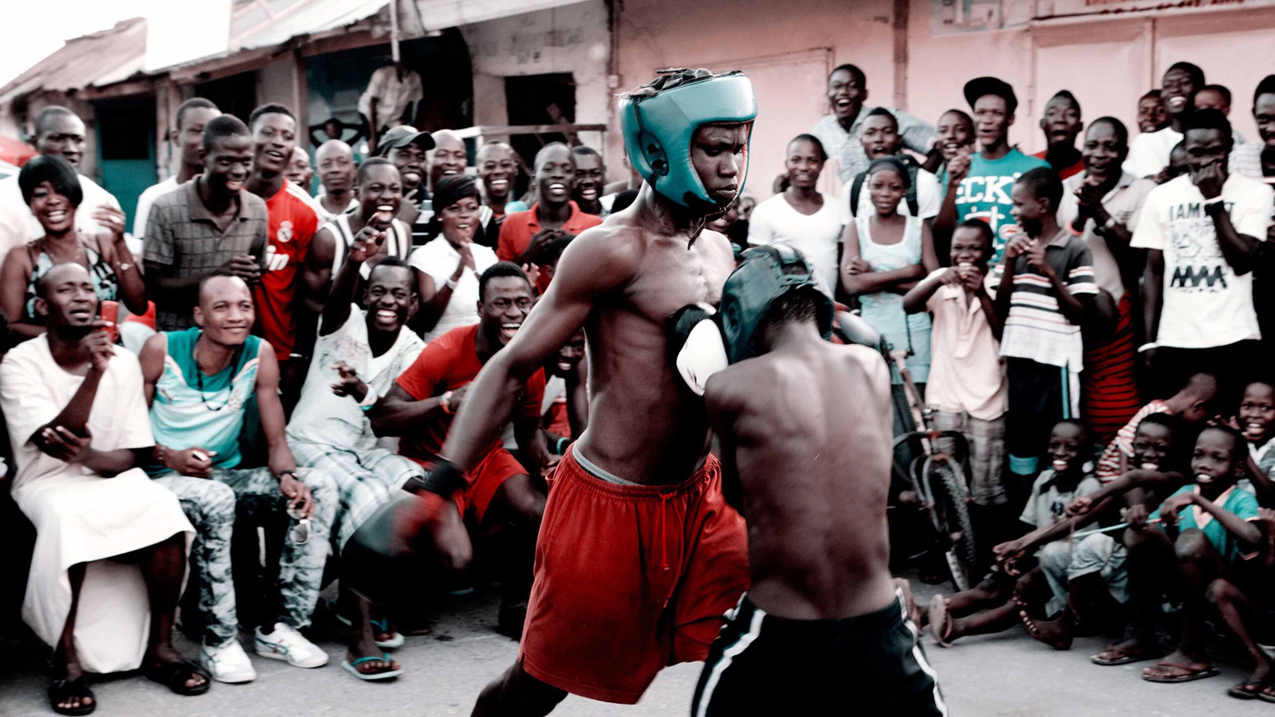 Fist fight Chale Wote