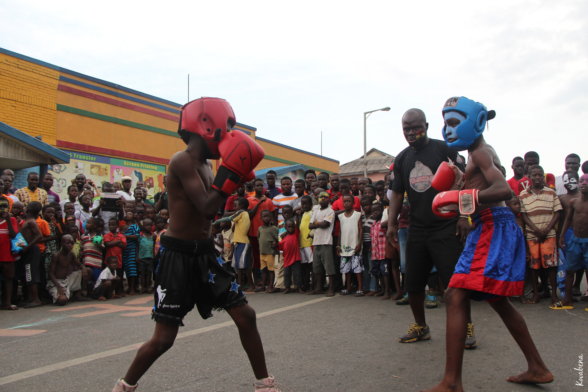 Boxing at Chale Wote festival